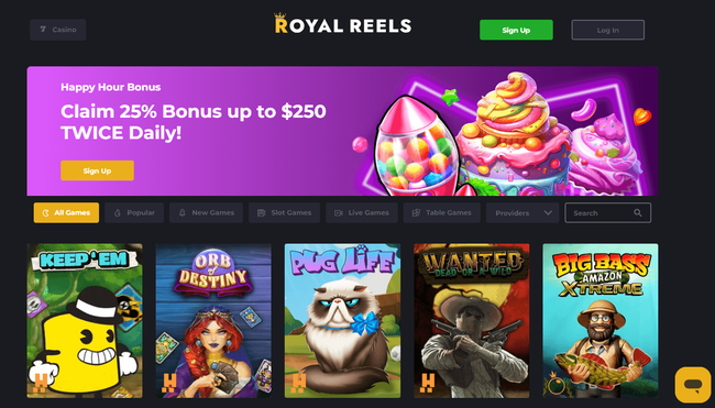royalreels Gameplay