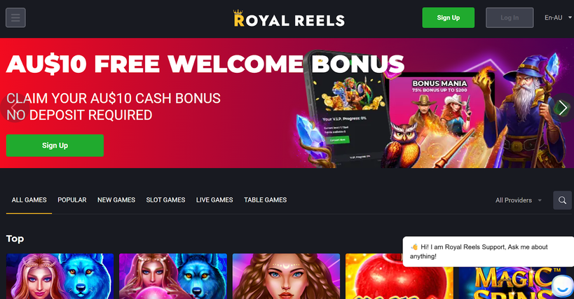 royalreels Gameplay