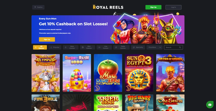 royalreels Gameplay
