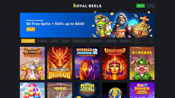 royalreels Gameplay